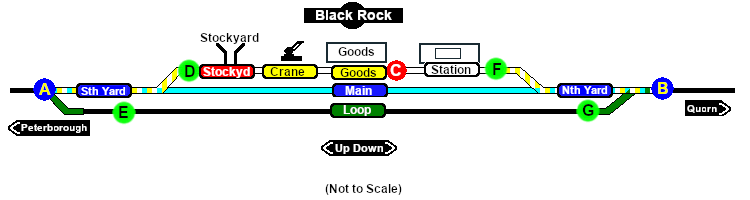 Black Rock Path Map