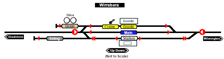Wirrabara Track Markers Map