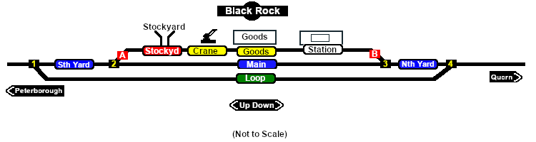 Black Rock Track Diagram