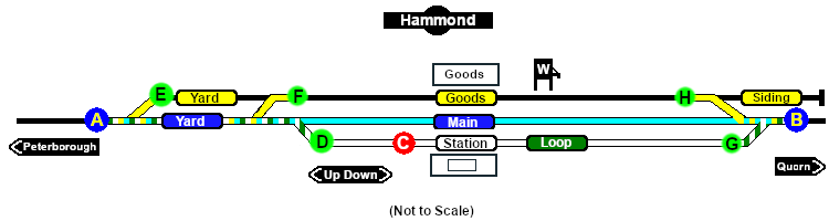 Hammond Paths map