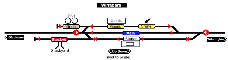 Wirrabara Trackmarks map
