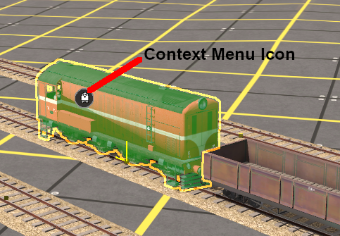 Context tool of a loco