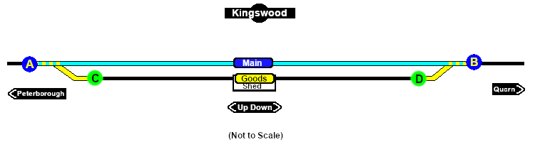Kingswood Paths map