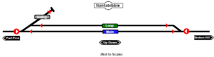 Nantabibbie Trackmarks map