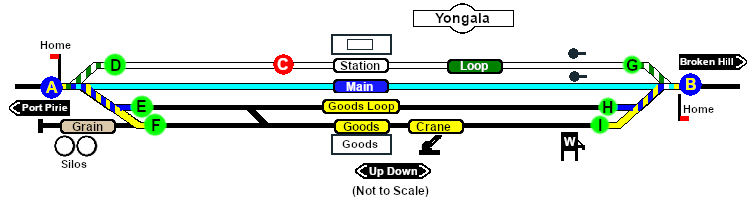 Yongala Paths map