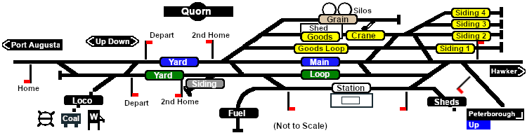 Quorn map