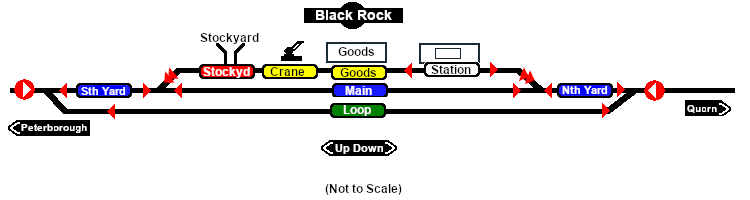 Black Rock Trackmarks map